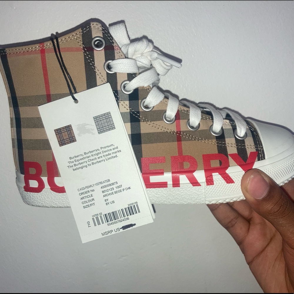 Kids Burberry shoes